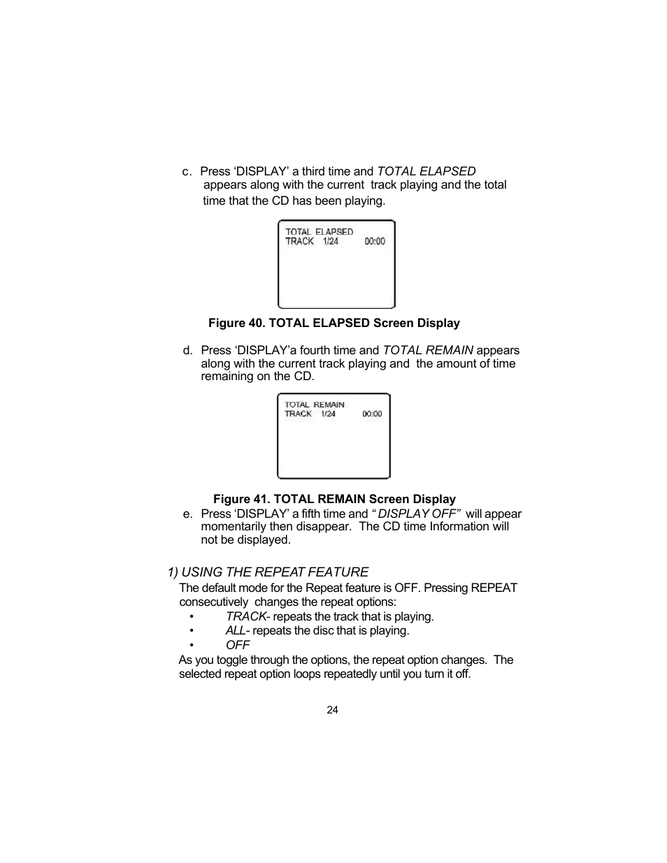 Audiovox D1705 User Manual | Page 24 / 33