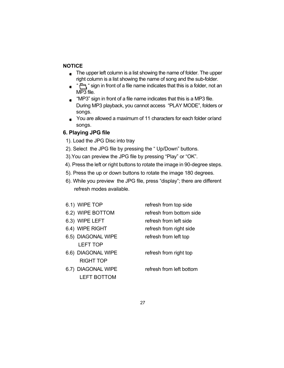 Audiovox D1705 User Manual | Page 27 / 33