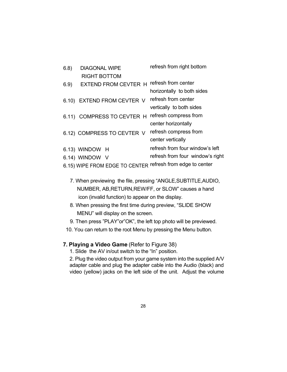 Audiovox D1705 User Manual | Page 28 / 33