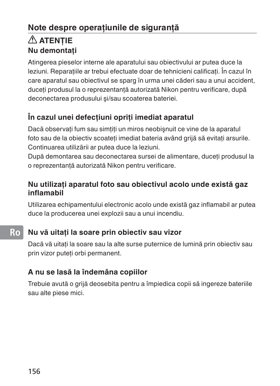 Nikon AF-S VR II 200mm f-2G ED User Manual | Page 156 / 228