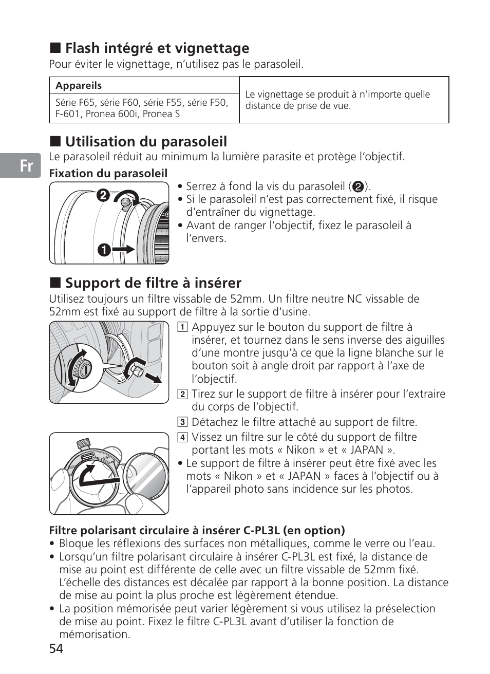 Jp en de fr es se ru nl it ck ch kr | Nikon AF-S VR II 200mm f-2G ED User Manual | Page 54 / 228