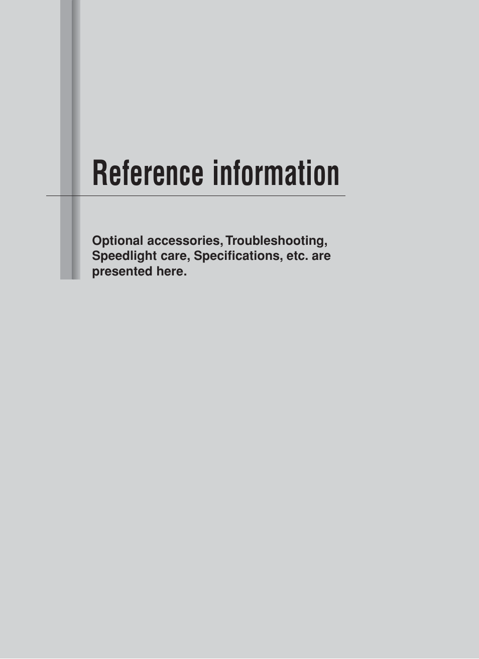 Reference information | Nikon Speedlite SB-800 User Manual | Page 113 / 132
