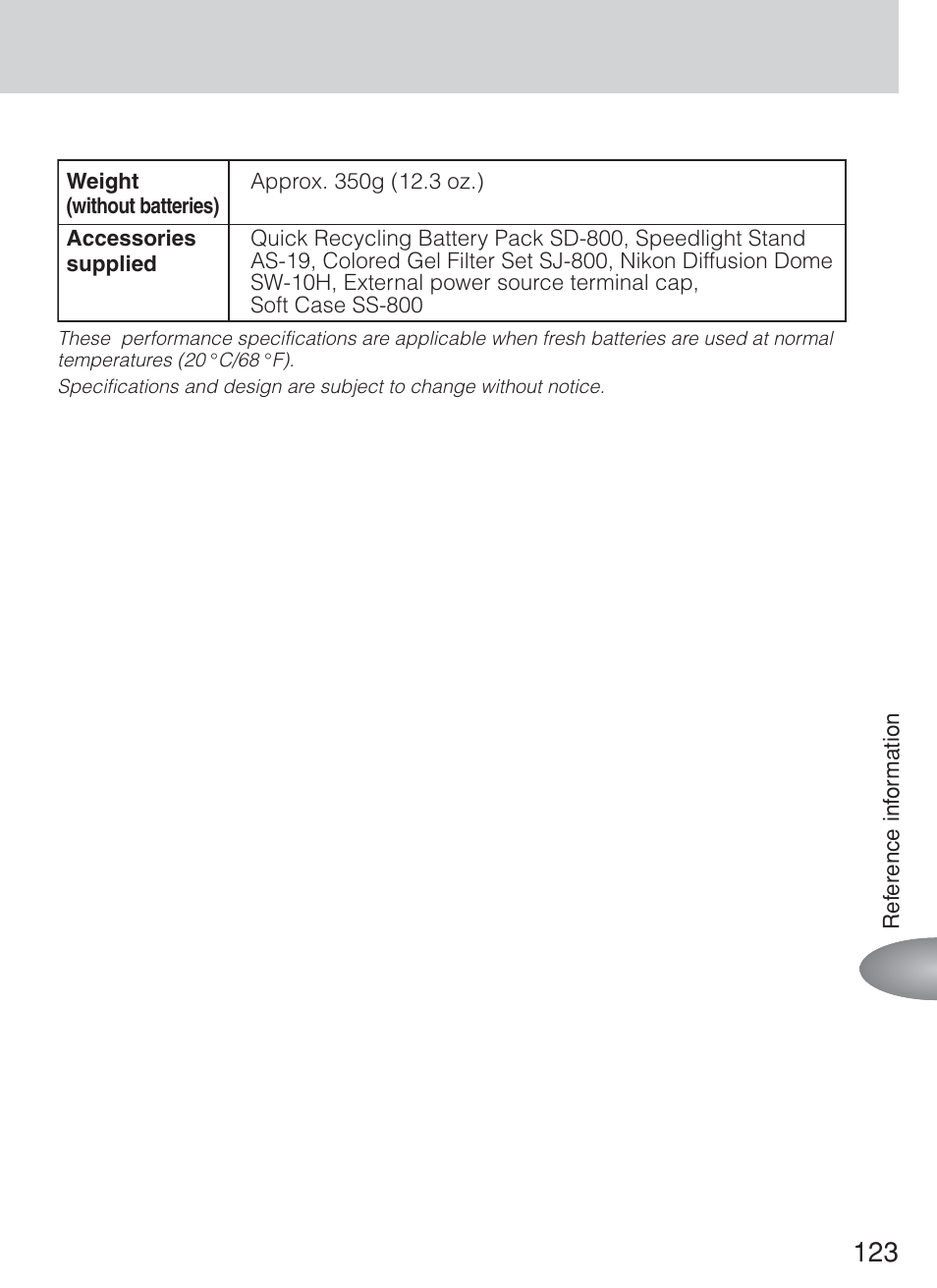 Nikon Speedlite SB-800 User Manual | Page 129 / 132