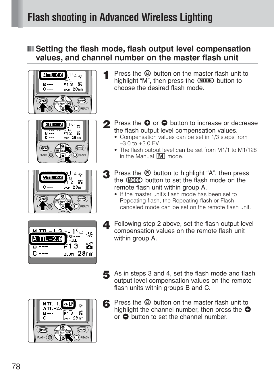Flash shooting in advanced wireless lighting | Nikon Speedlite SB-800 User Manual | Page 84 / 132