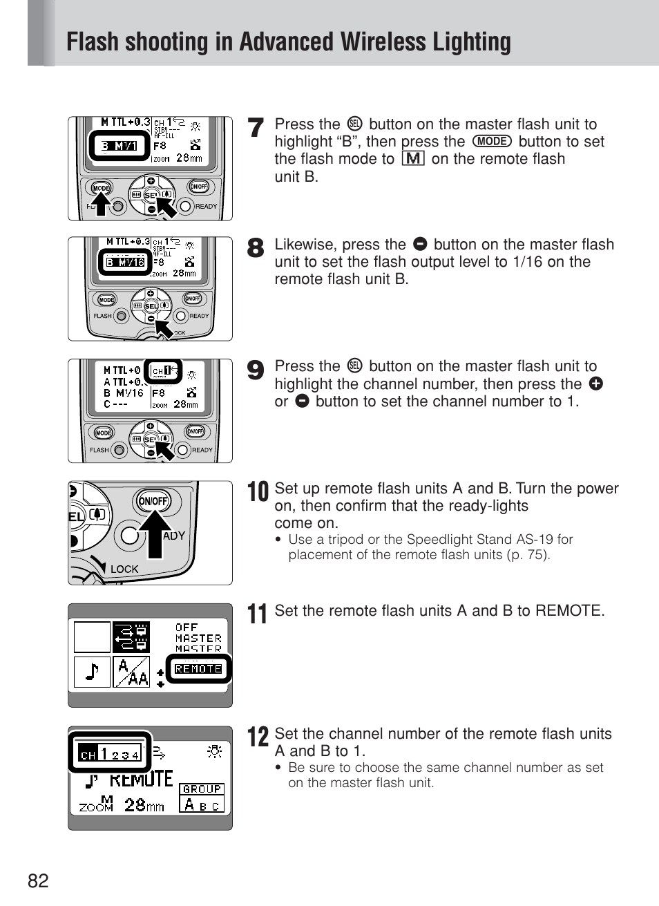 Flash shooting in advanced wireless lighting | Nikon Speedlite SB-800 User Manual | Page 88 / 132