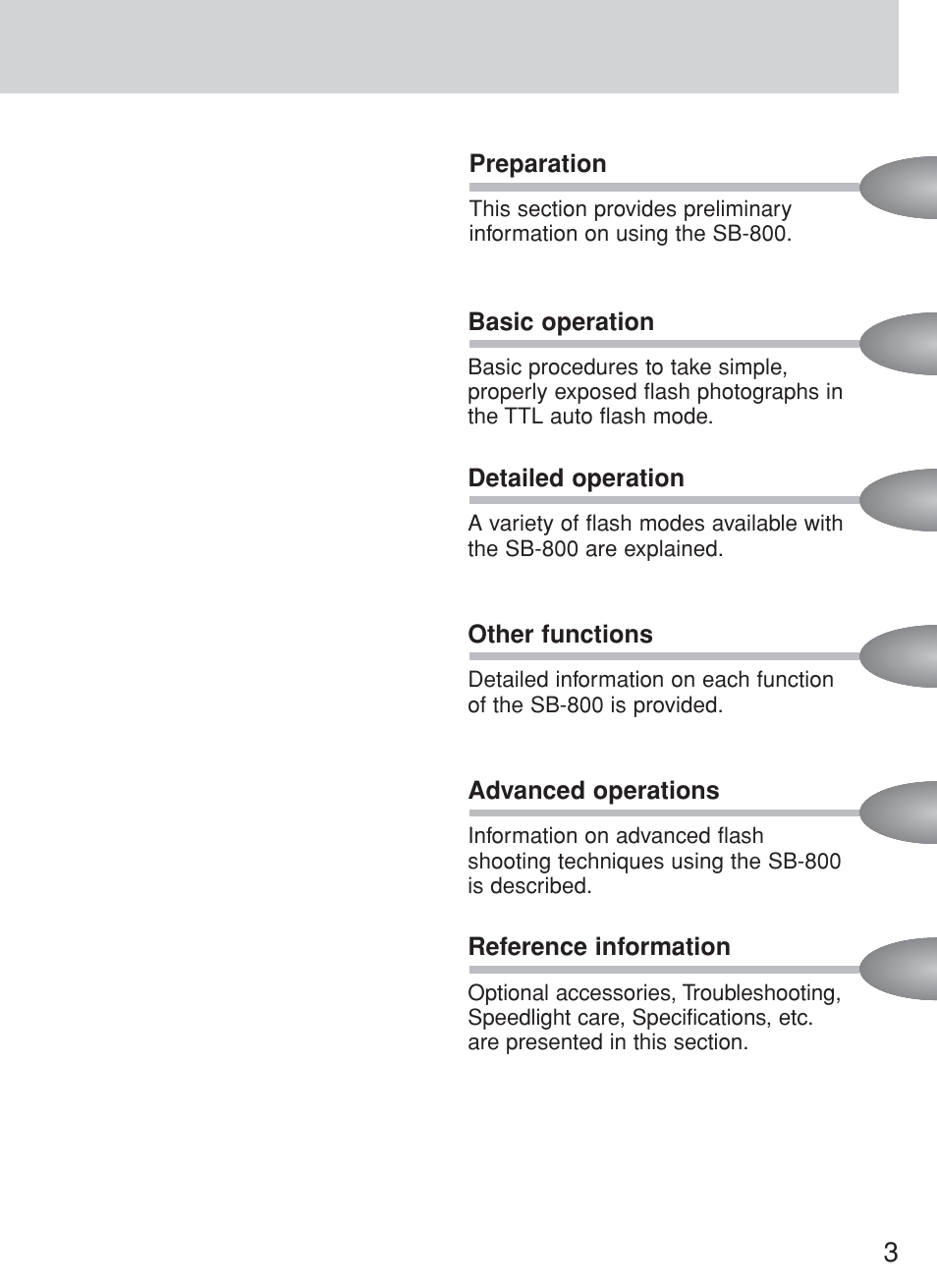 Nikon Speedlite SB-800 User Manual | Page 9 / 132