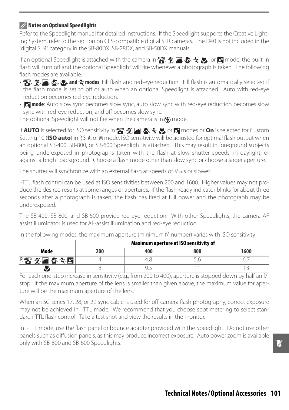 Nikon D40 User Manual | Page 113 / 139