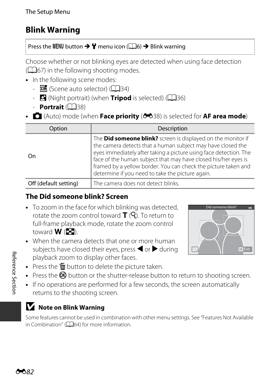 Blink warning | Nikon S9400 - S9500 User Manual | Page 202 / 252