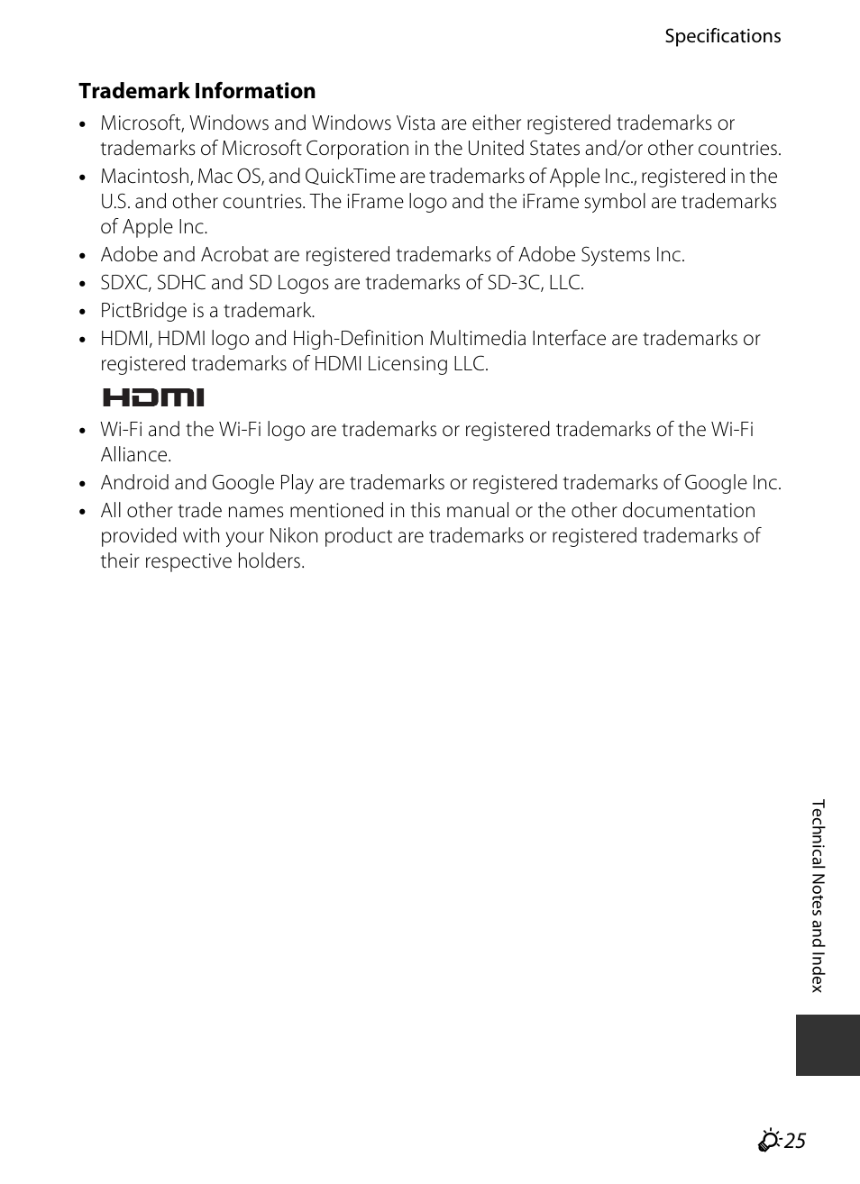 Nikon S9400 - S9500 User Manual | Page 245 / 252