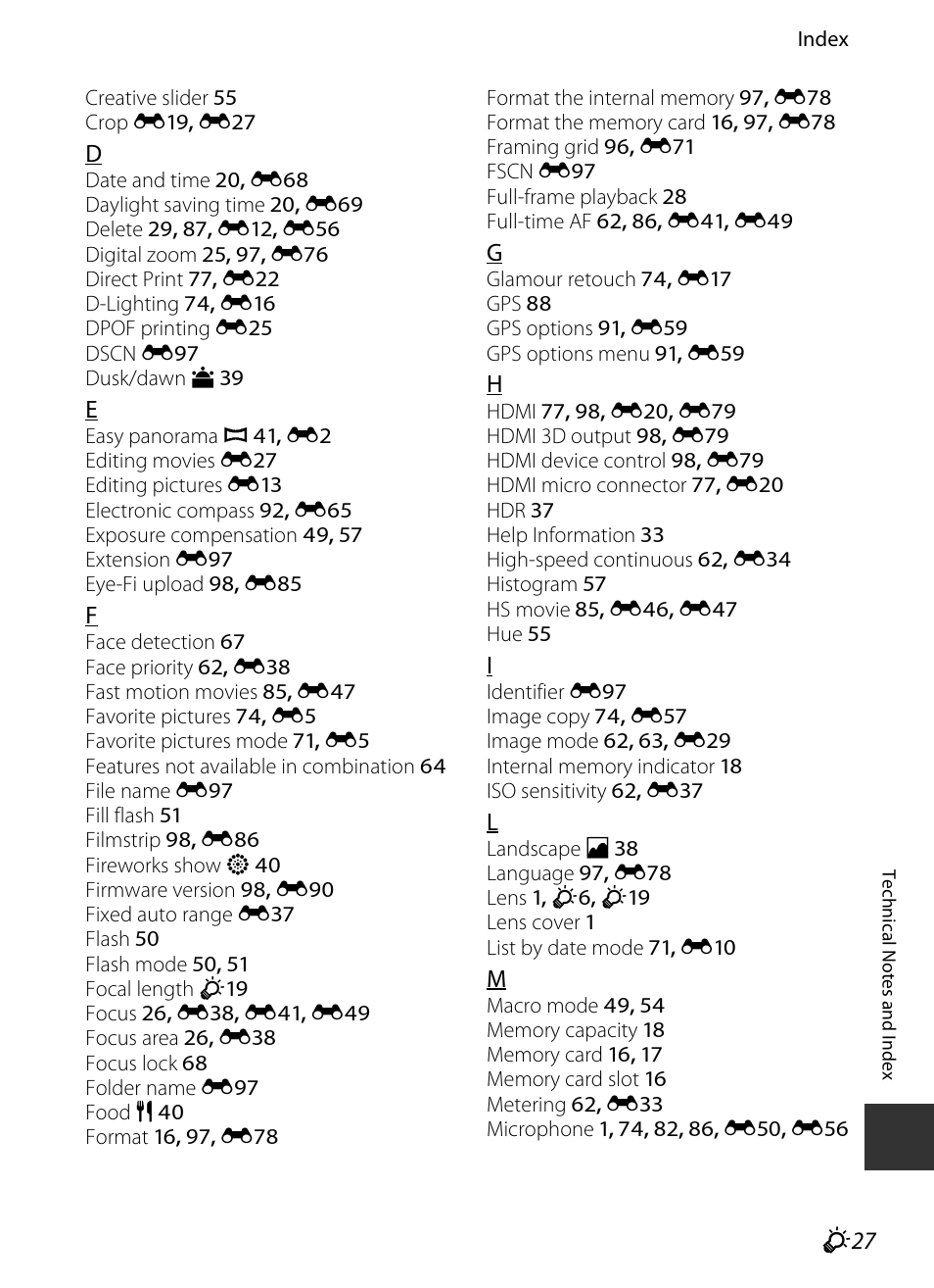 Nikon S9400 - S9500 User Manual | Page 247 / 252
