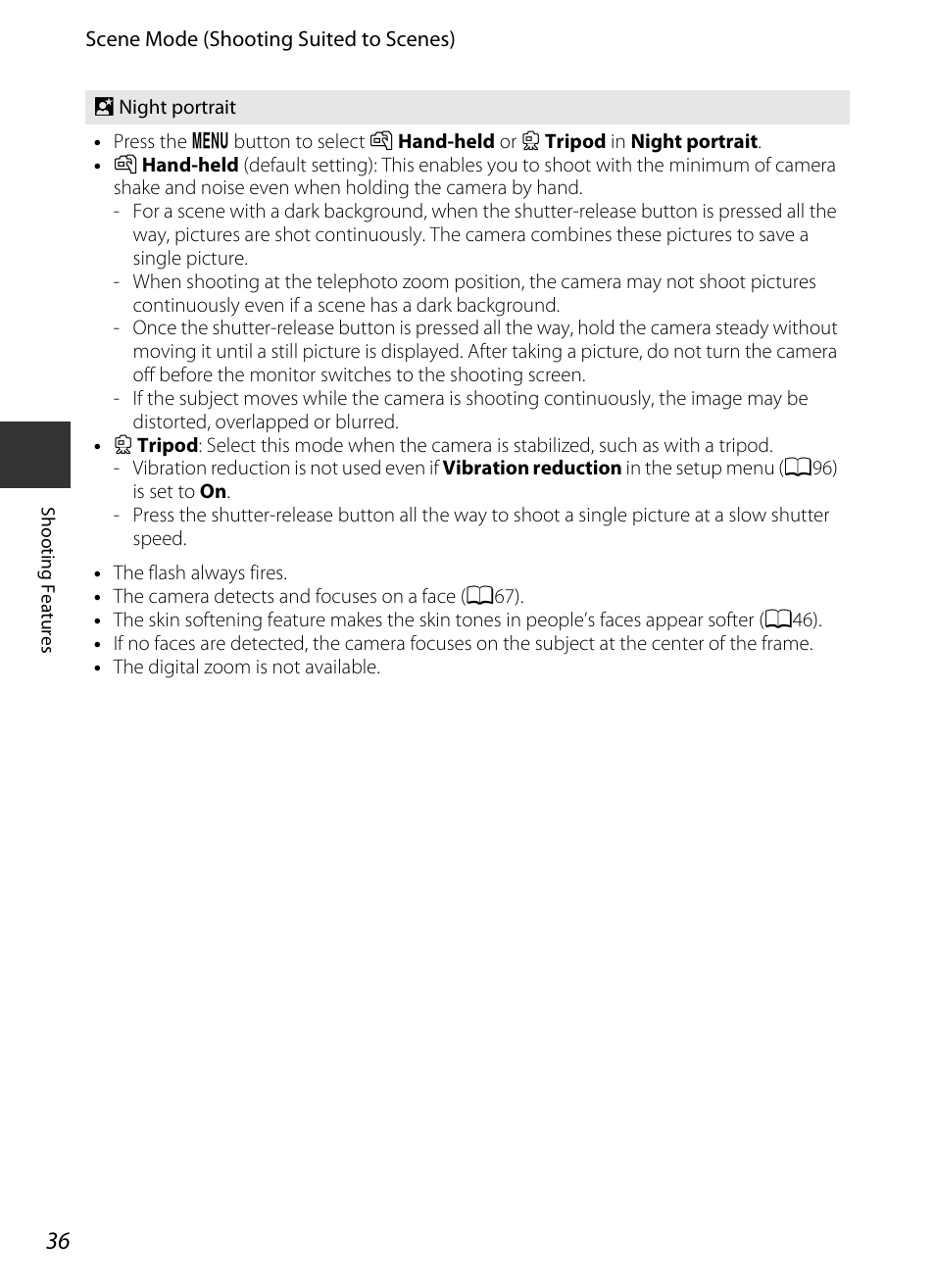 A36) | Nikon S9400 - S9500 User Manual | Page 58 / 252
