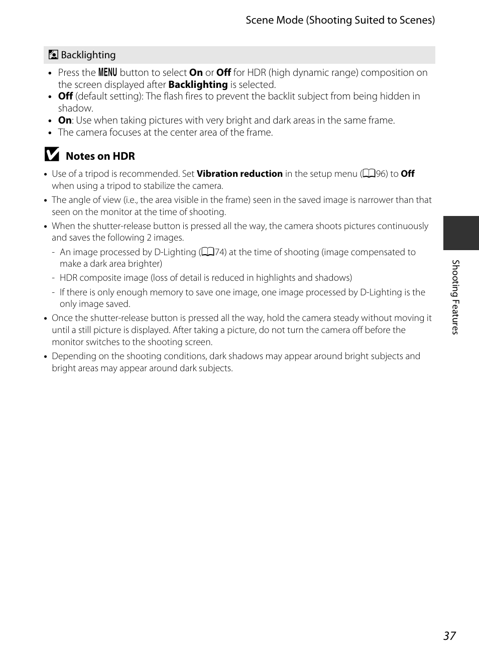 A37) | Nikon S9400 - S9500 User Manual | Page 59 / 252