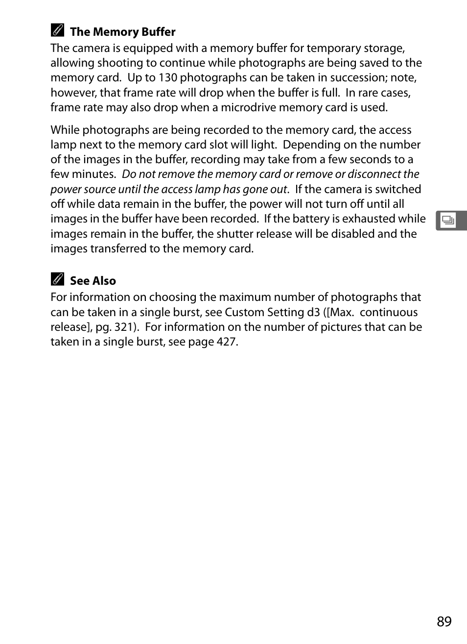 Nikon D3X User Manual | Page 115 / 476