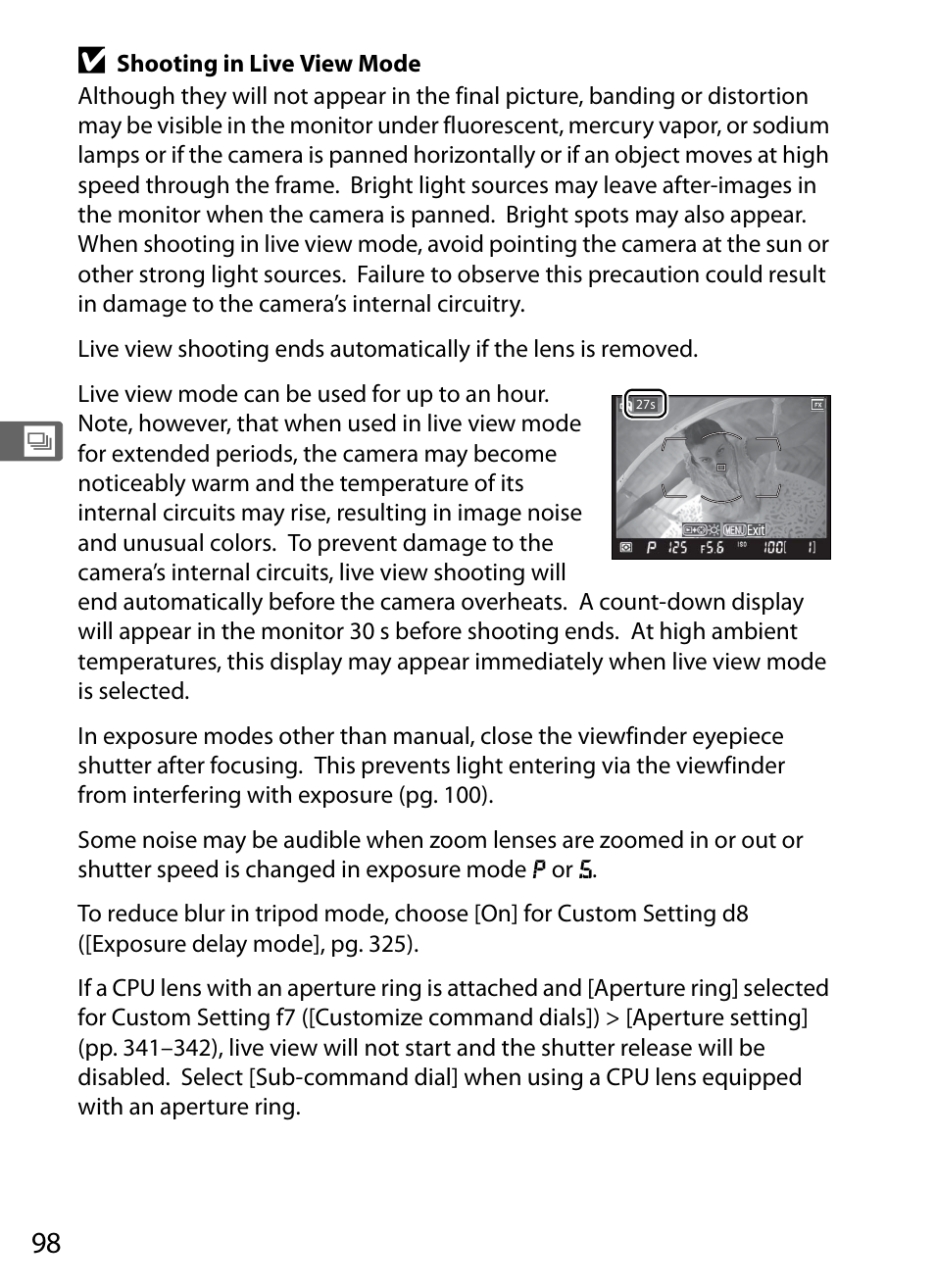 Nikon D3X User Manual | Page 124 / 476