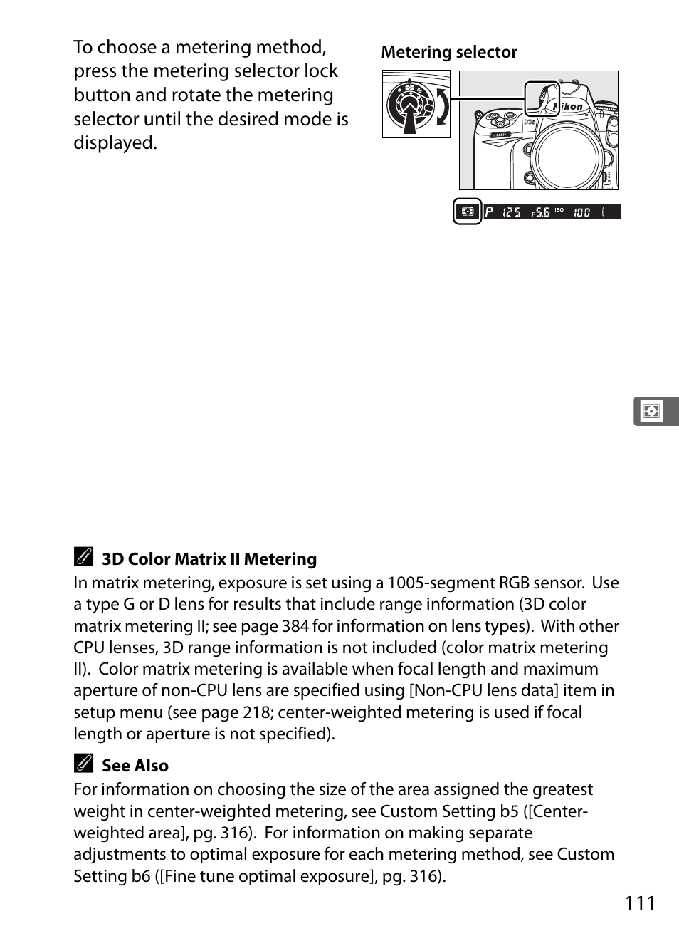 Nikon D3X User Manual | Page 137 / 476