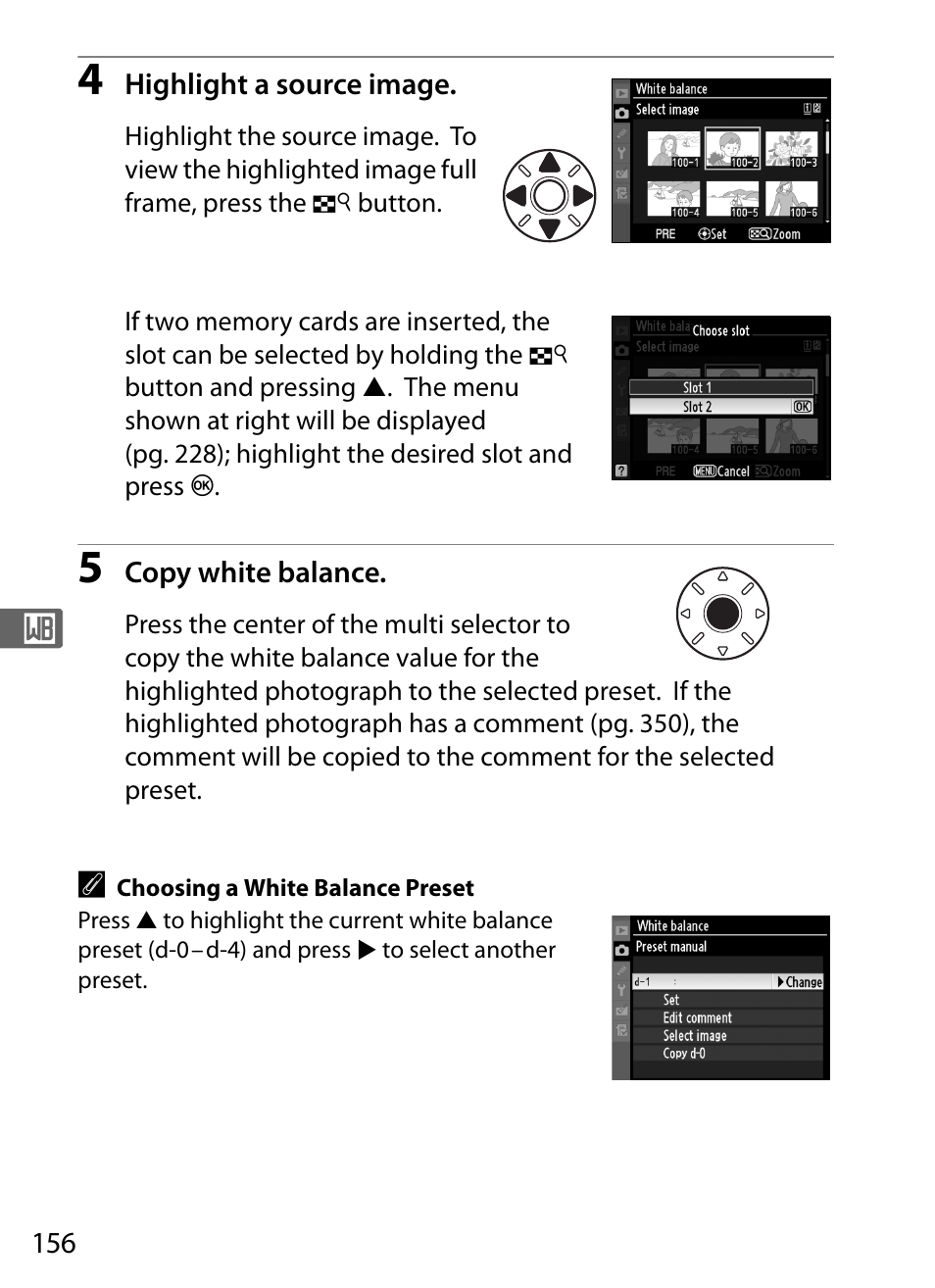 Nikon D3X User Manual | Page 182 / 476