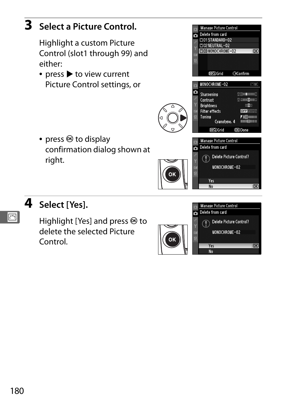 Nikon D3X User Manual | Page 206 / 476