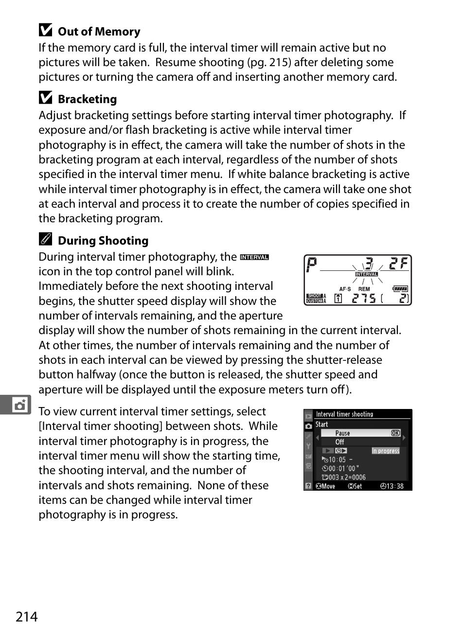 Nikon D3X User Manual | Page 240 / 476