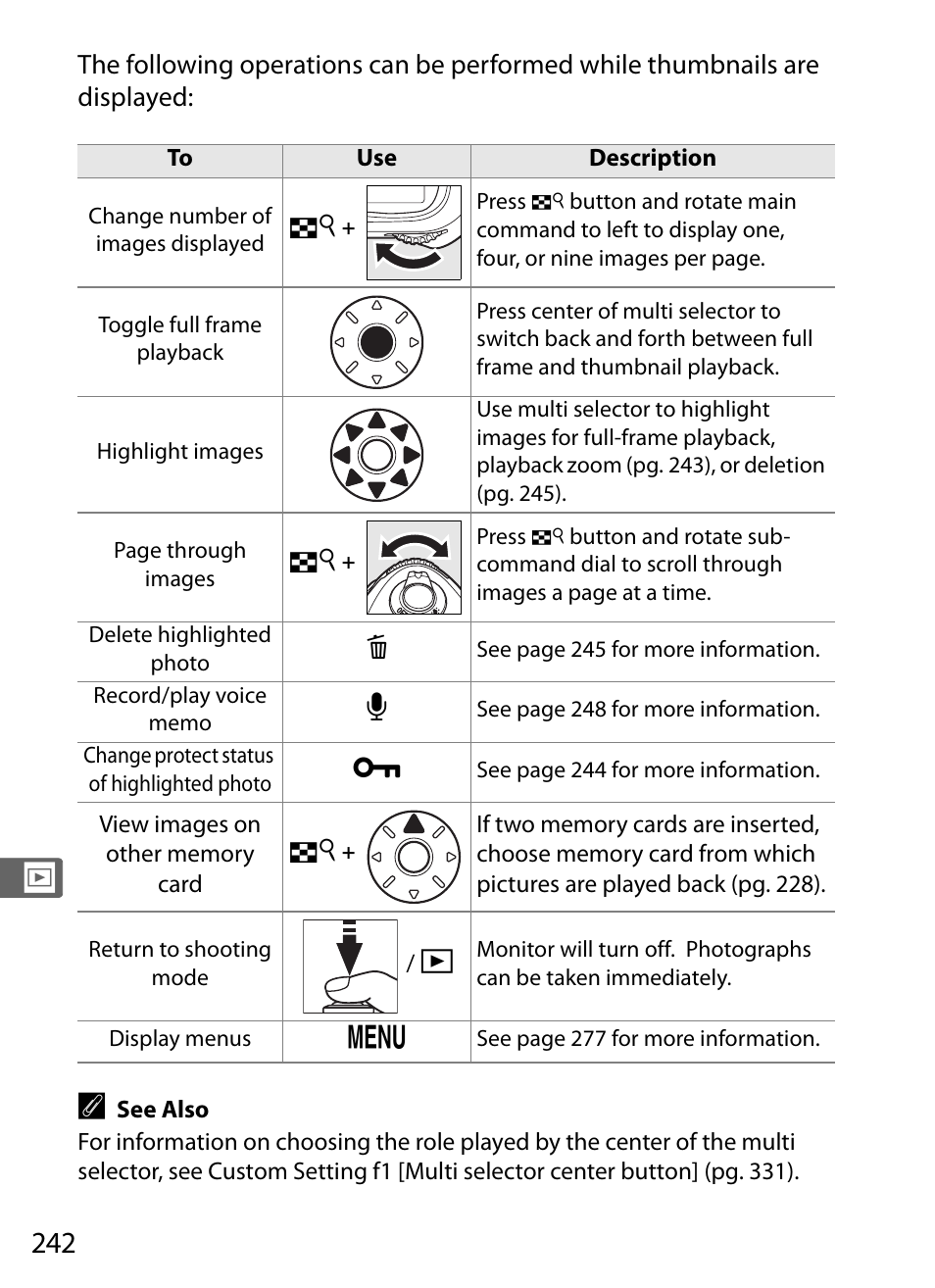 Nikon D3X User Manual | Page 268 / 476