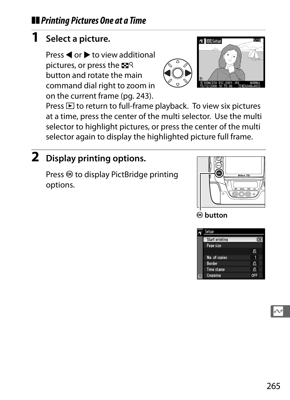 Nikon D3X User Manual | Page 291 / 476