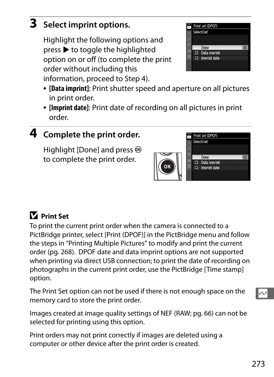 Nikon D3X User Manual | Page 299 / 476