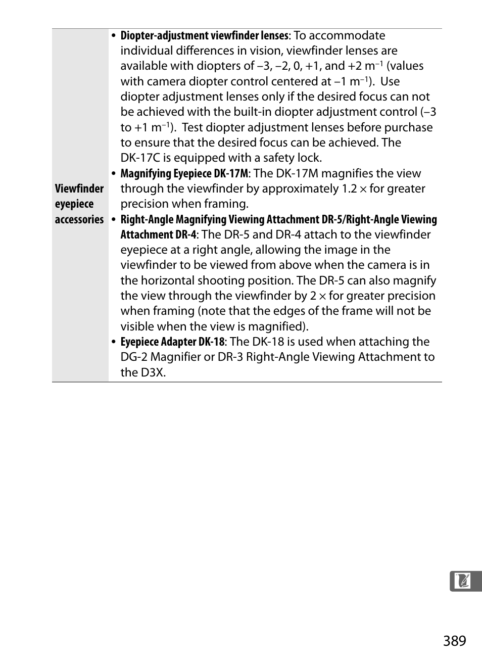 Nikon D3X User Manual | Page 415 / 476