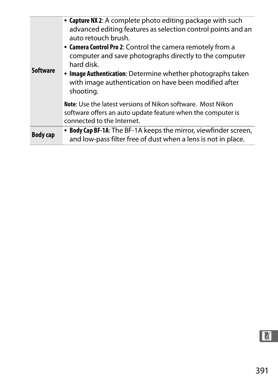 Nikon D3X User Manual | Page 417 / 476