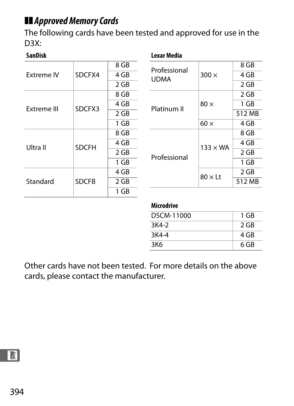 Nikon D3X User Manual | Page 420 / 476