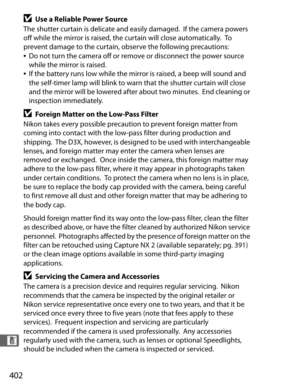 Nikon D3X User Manual | Page 428 / 476