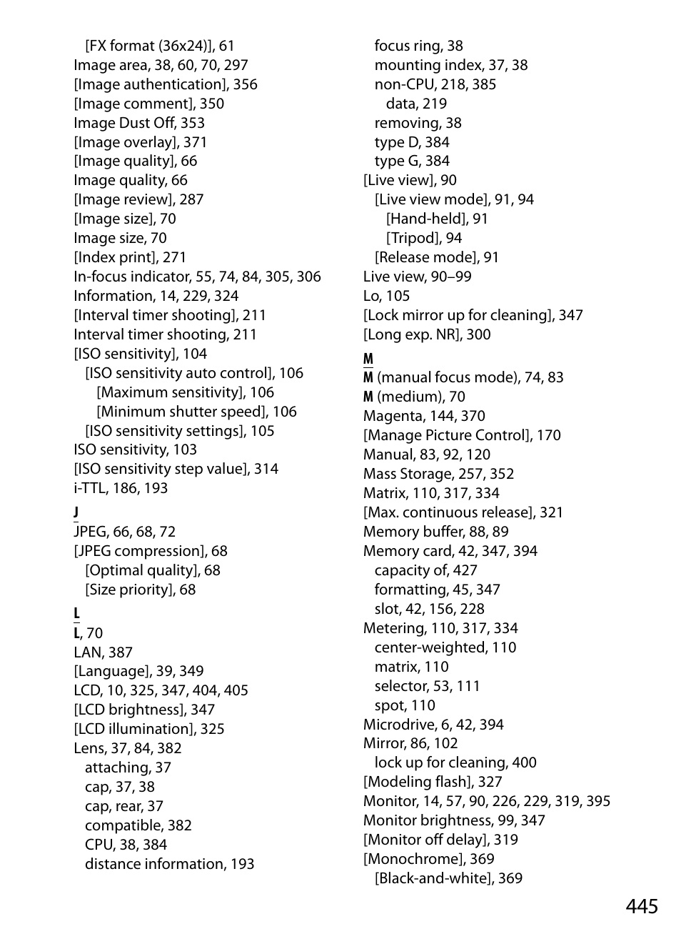 Nikon D3X User Manual | Page 471 / 476