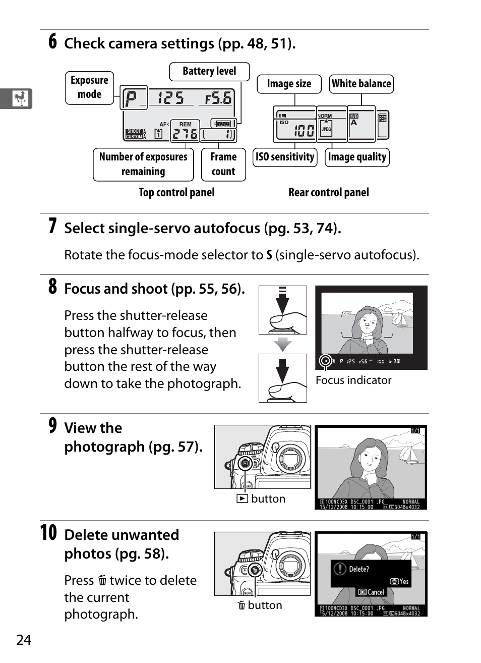 Nikon D3X User Manual | Page 50 / 476