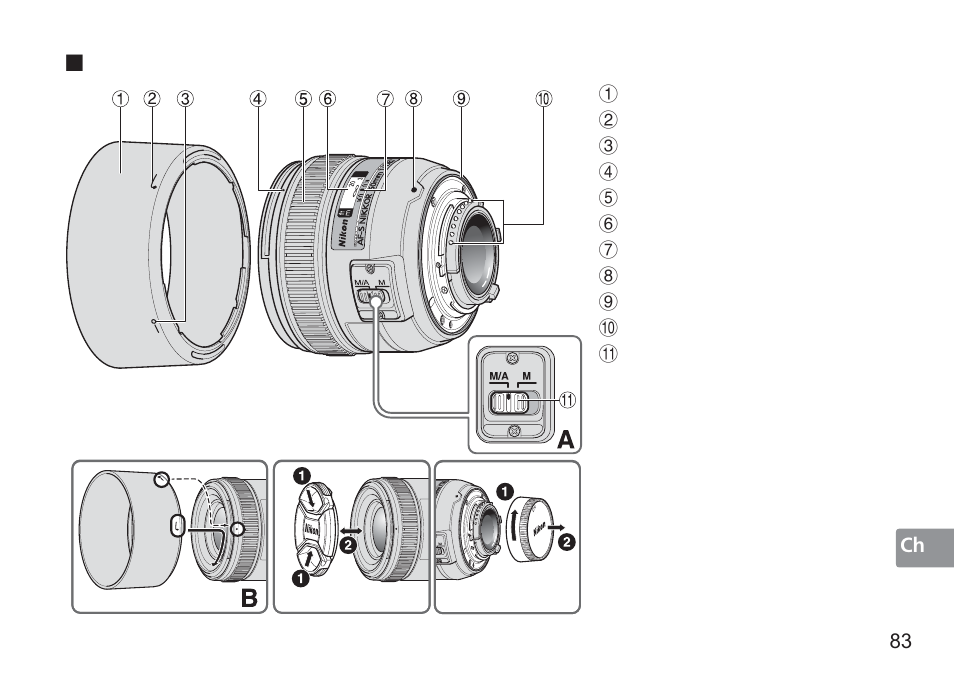 Nikon AF-S 50mm f-1.4G User Manual | Page 83 / 100