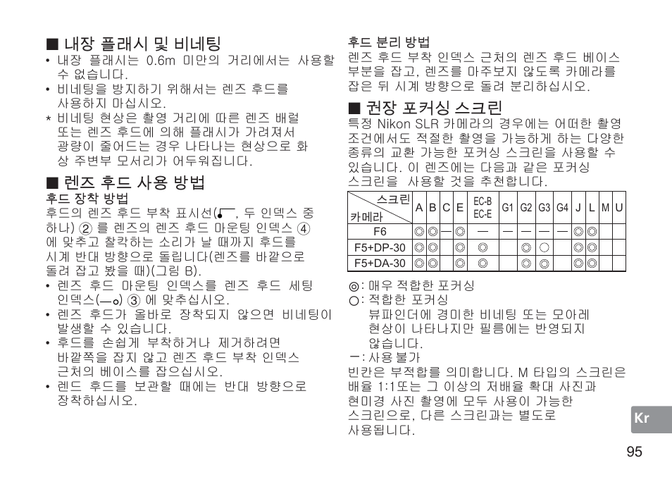 驩녚뻁ꅍ겑ꗄꟹ髙벺, ꇁ댽쁹麑ꩡ끞ꗞꙋ, 靁녚붡뢙겦걙먡ꍥ | Nikon AF-S 50mm f-1.4G User Manual | Page 95 / 100