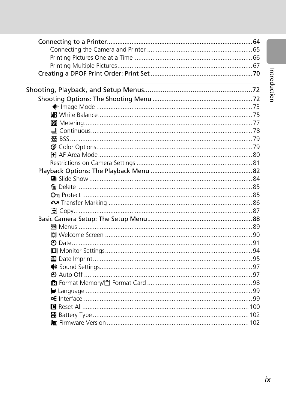 Nikon L5 User Manual | Page 11 / 136