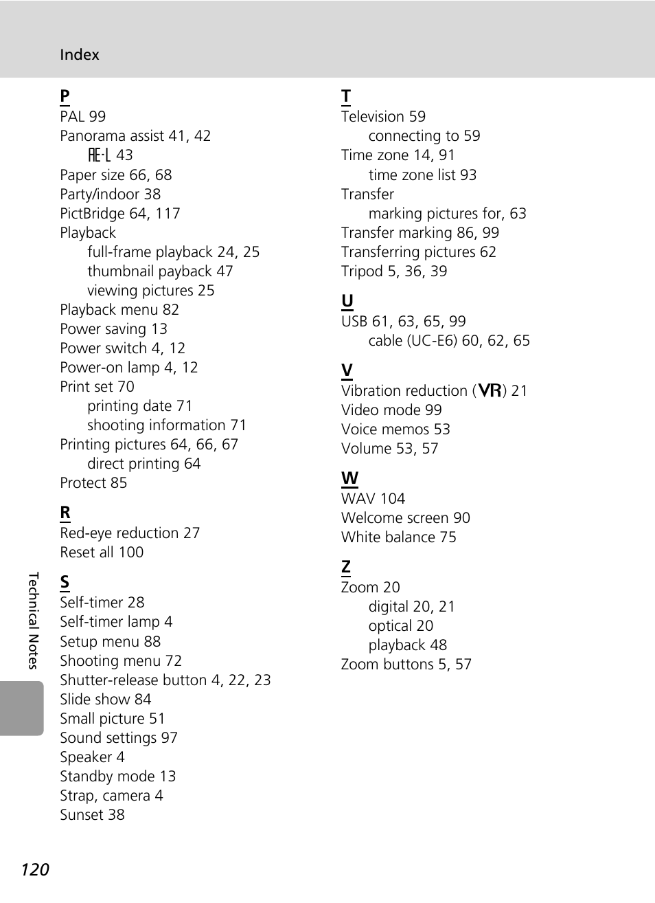 Nikon L5 User Manual | Page 132 / 136