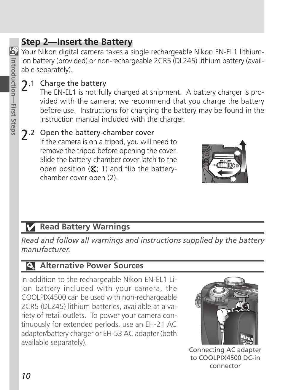 Nikon 4500 User Manual | Page 20 / 178