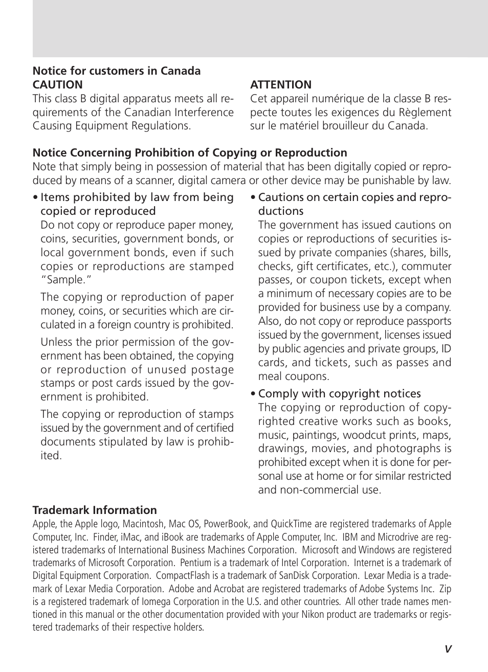 Nikon 4500 User Manual | Page 7 / 178