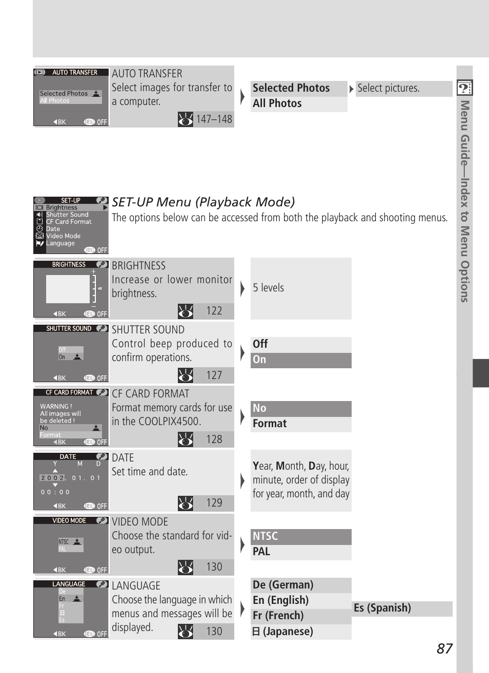 Nikon 4500 User Manual | Page 97 / 178