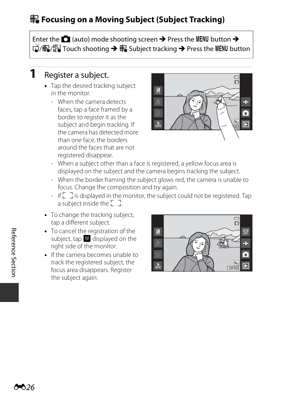 Register a subject | Nikon S810c User Manual | Page 152 / 228