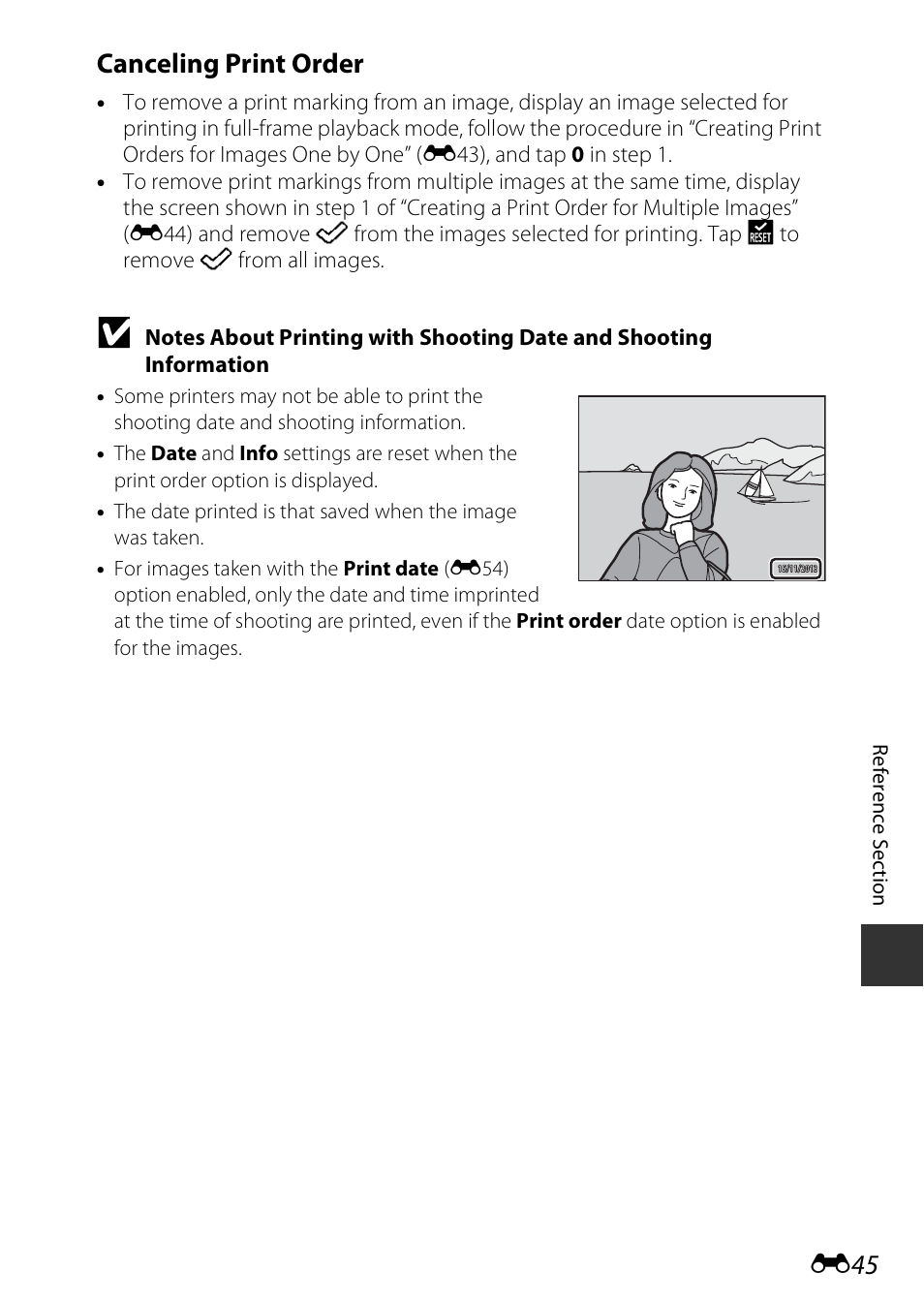 Canceling print order | Nikon S810c User Manual | Page 171 / 228