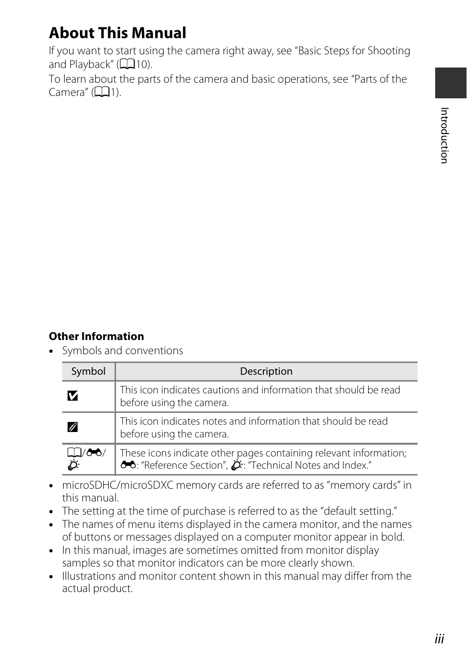 About this manual | Nikon S810c User Manual | Page 5 / 228