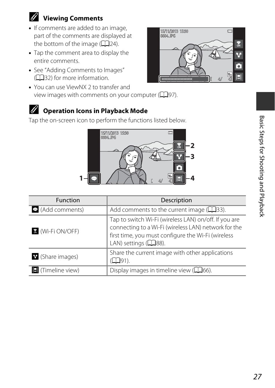 Nikon S810c User Manual | Page 53 / 228