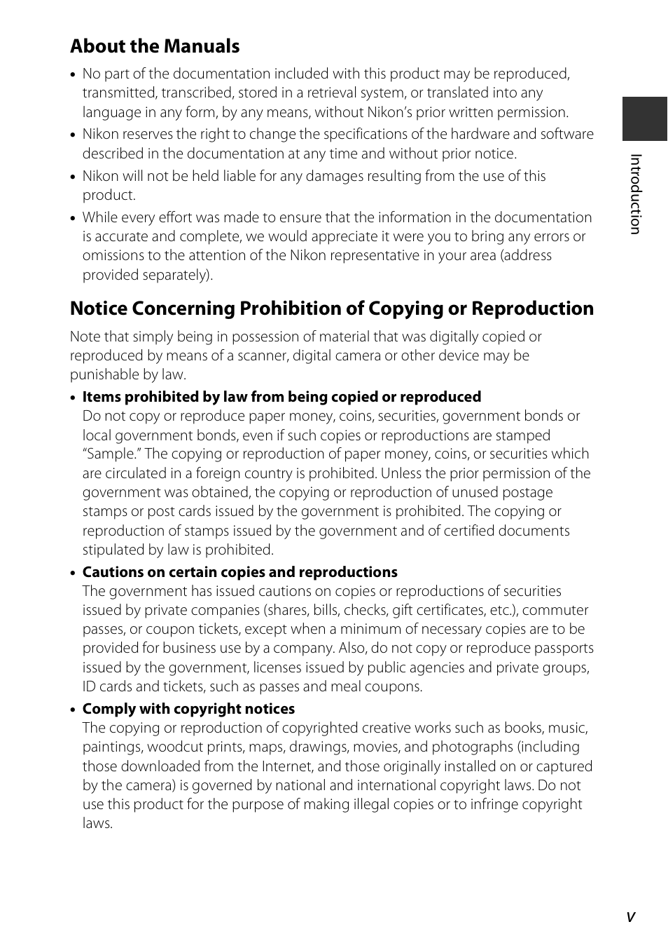 About the manuals | Nikon S810c User Manual | Page 7 / 228