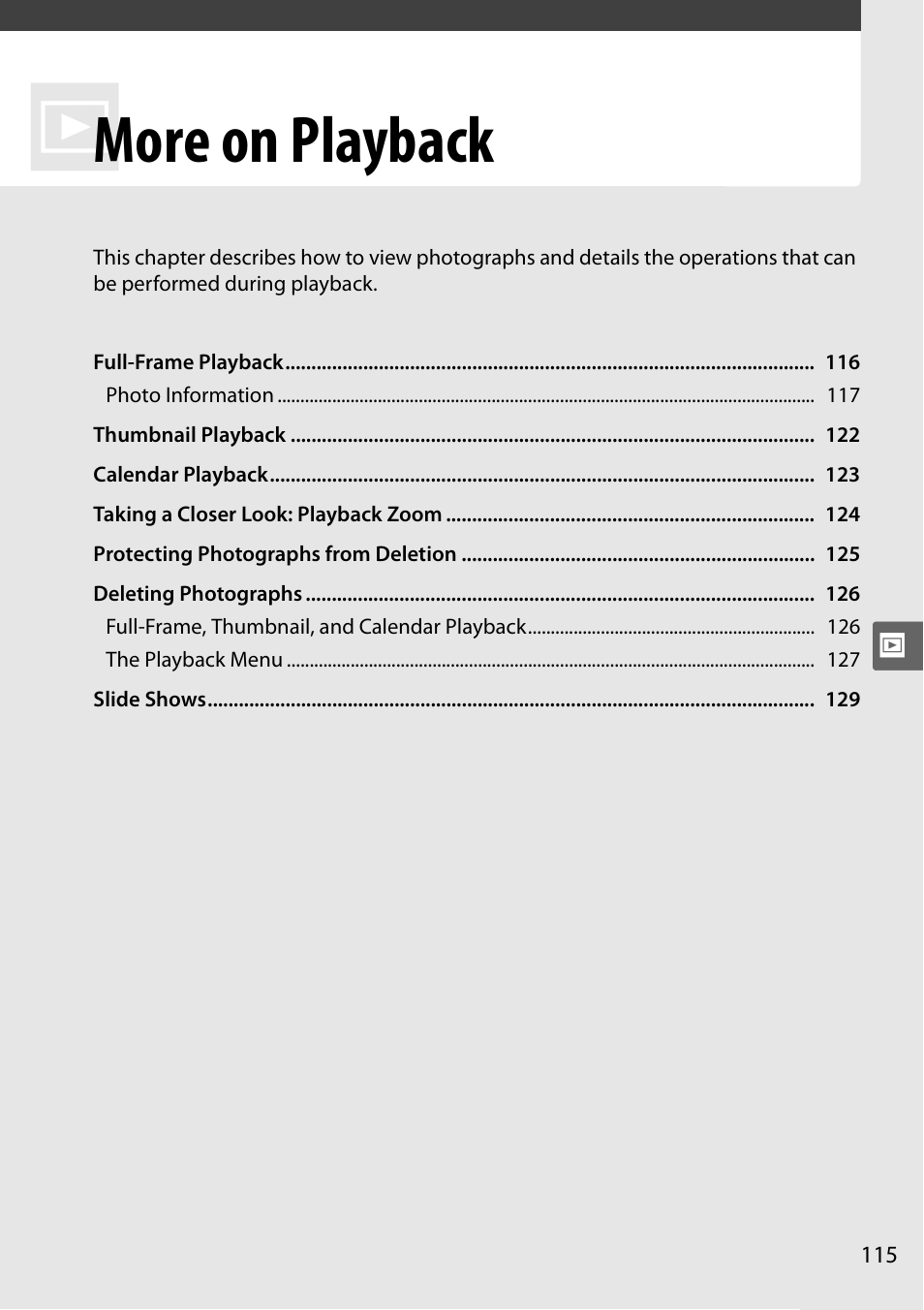 More on playback | Nikon D5000 User Manual | Page 133 / 256