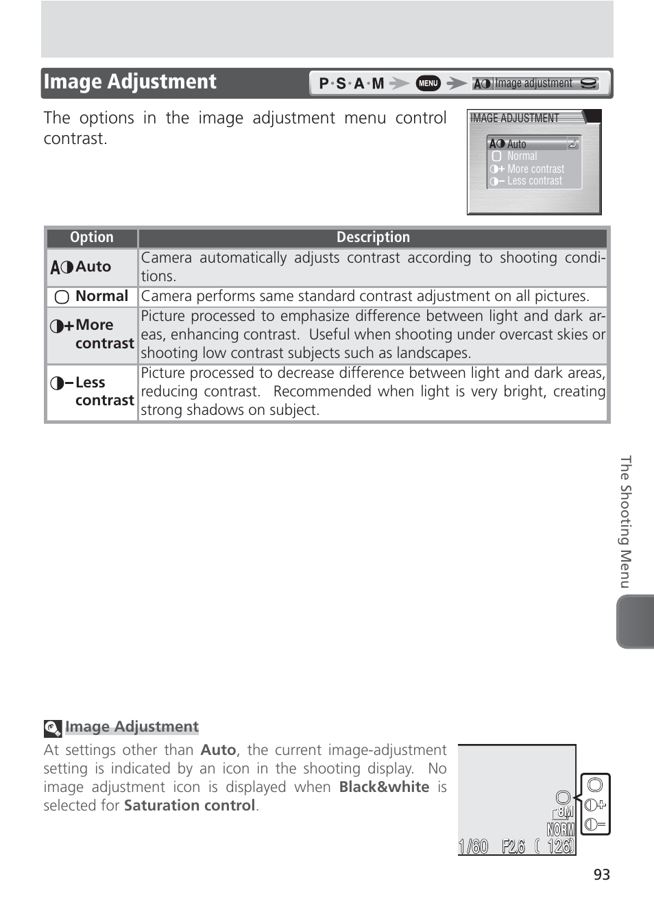 Image adjustment | Nikon 8400 User Manual | Page 103 / 170