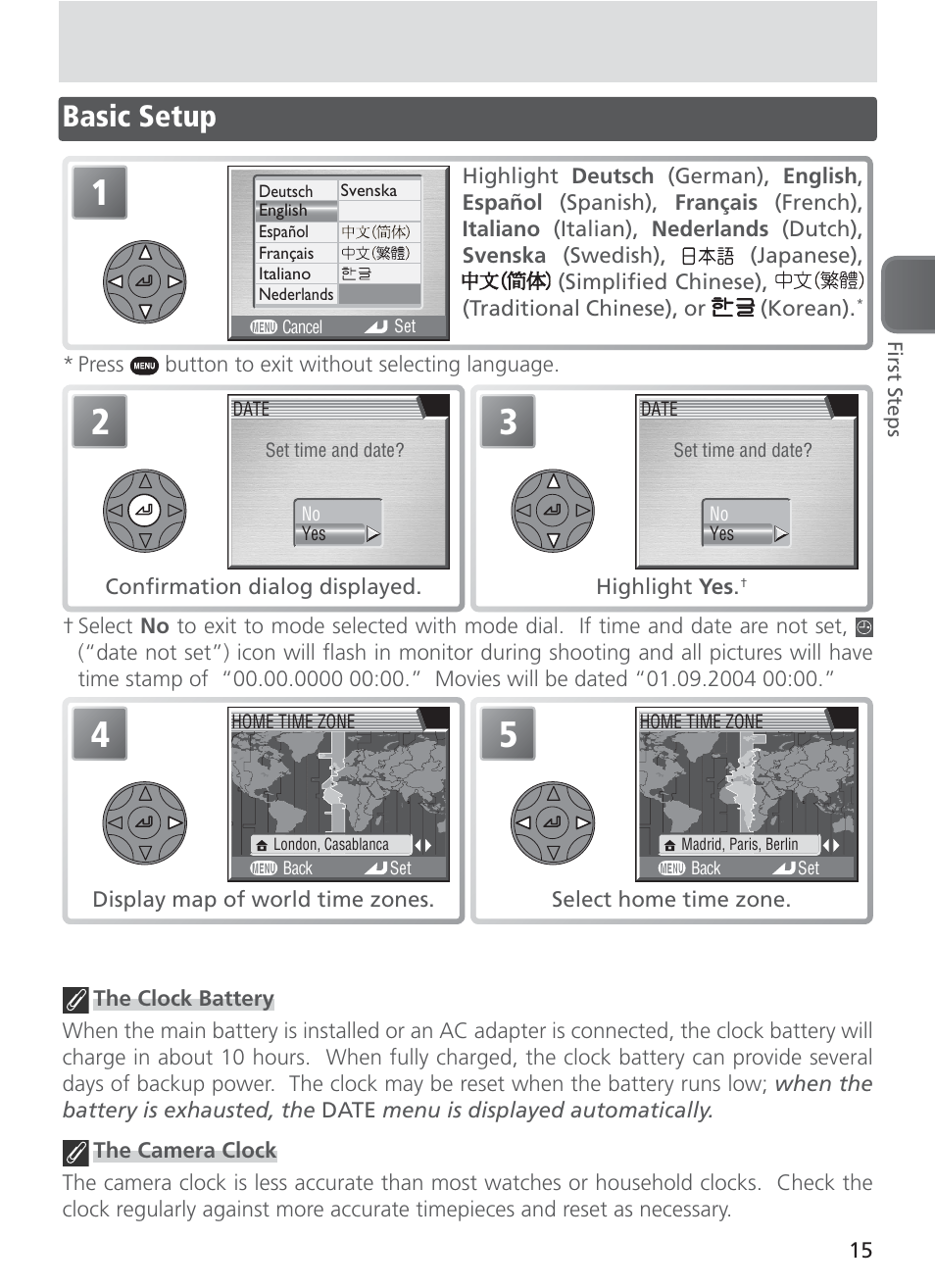 Basic setup | Nikon 8400 User Manual | Page 25 / 170