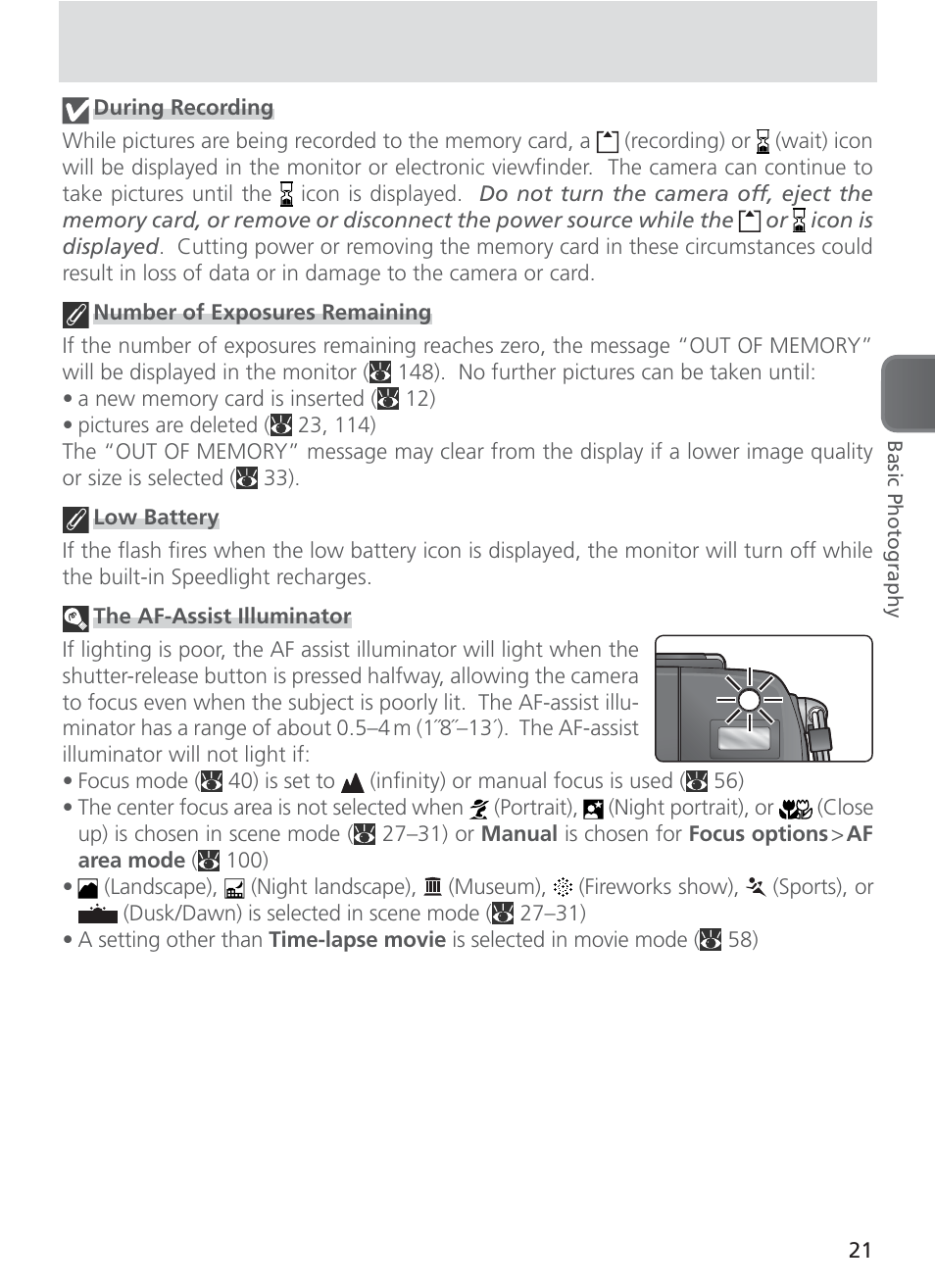 Nikon 8400 User Manual | Page 31 / 170