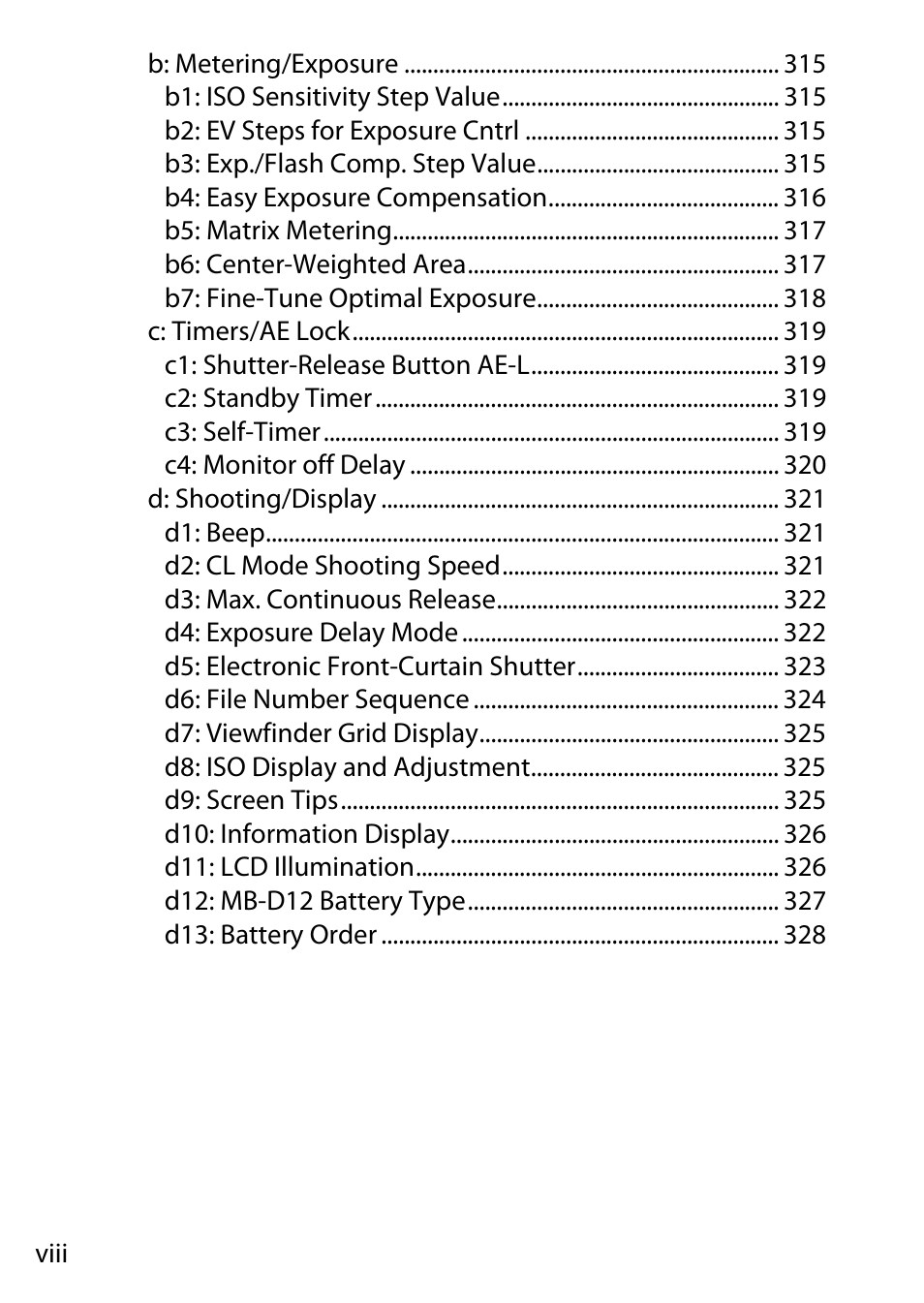 Nikon D810 User Manual | Page 10 / 530