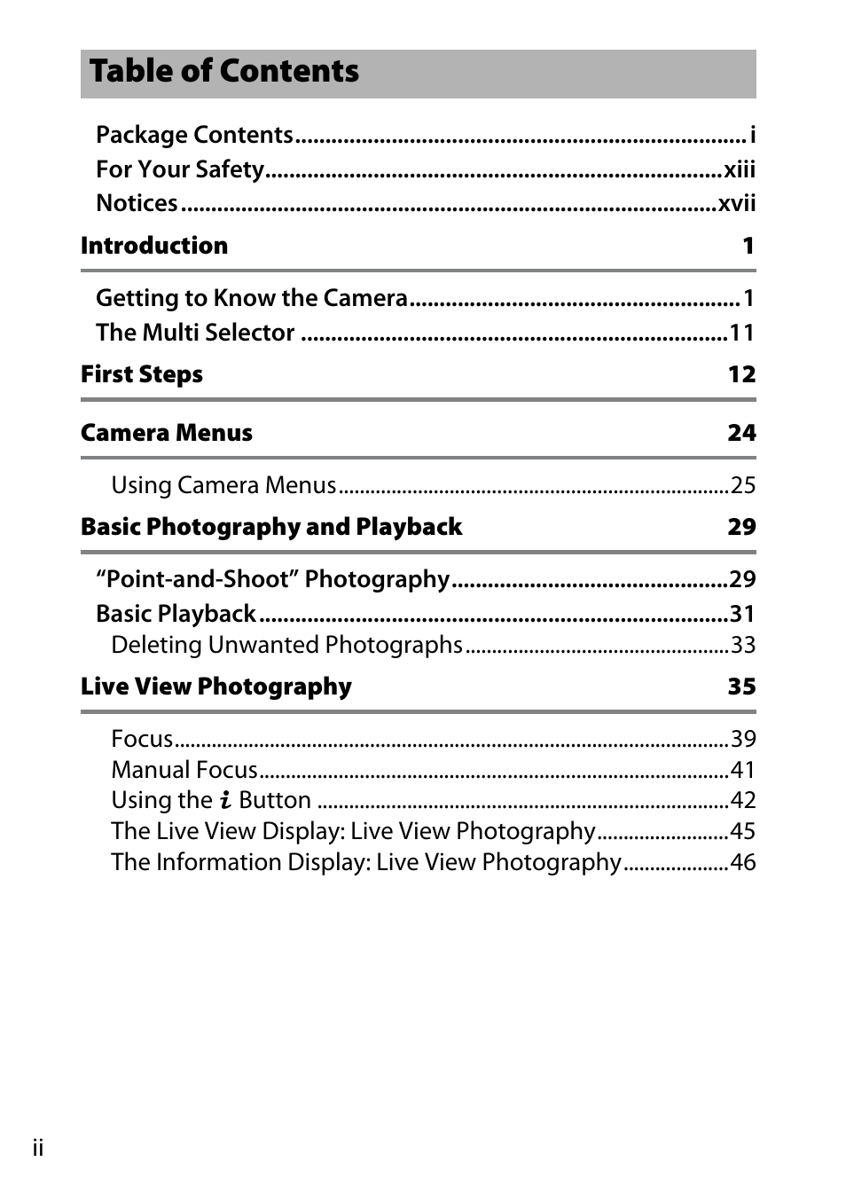 Nikon D810 User Manual | Page 4 / 530