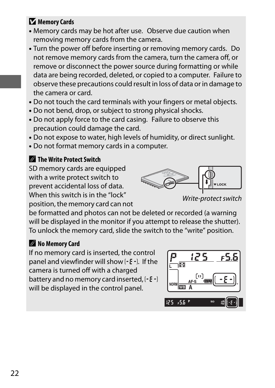 Nikon D810 User Manual | Page 46 / 530